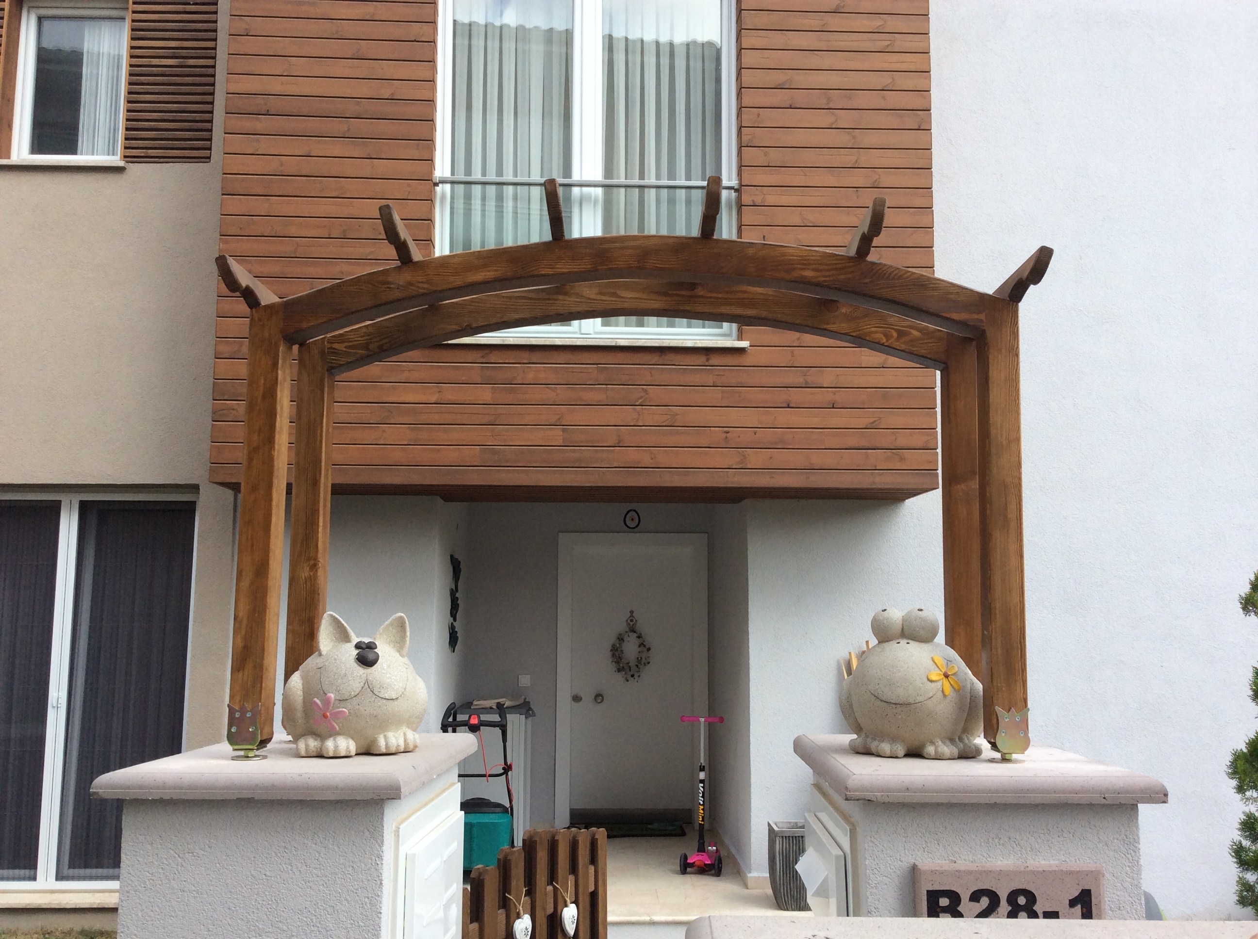 Ahşap Giriş Kemeri