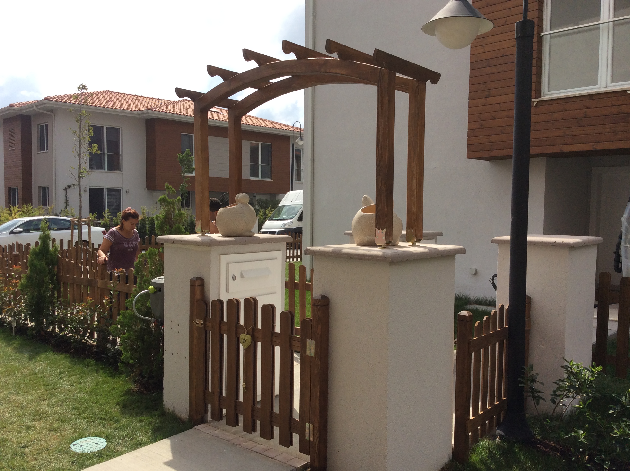 Ahşap Giriş Kemeri