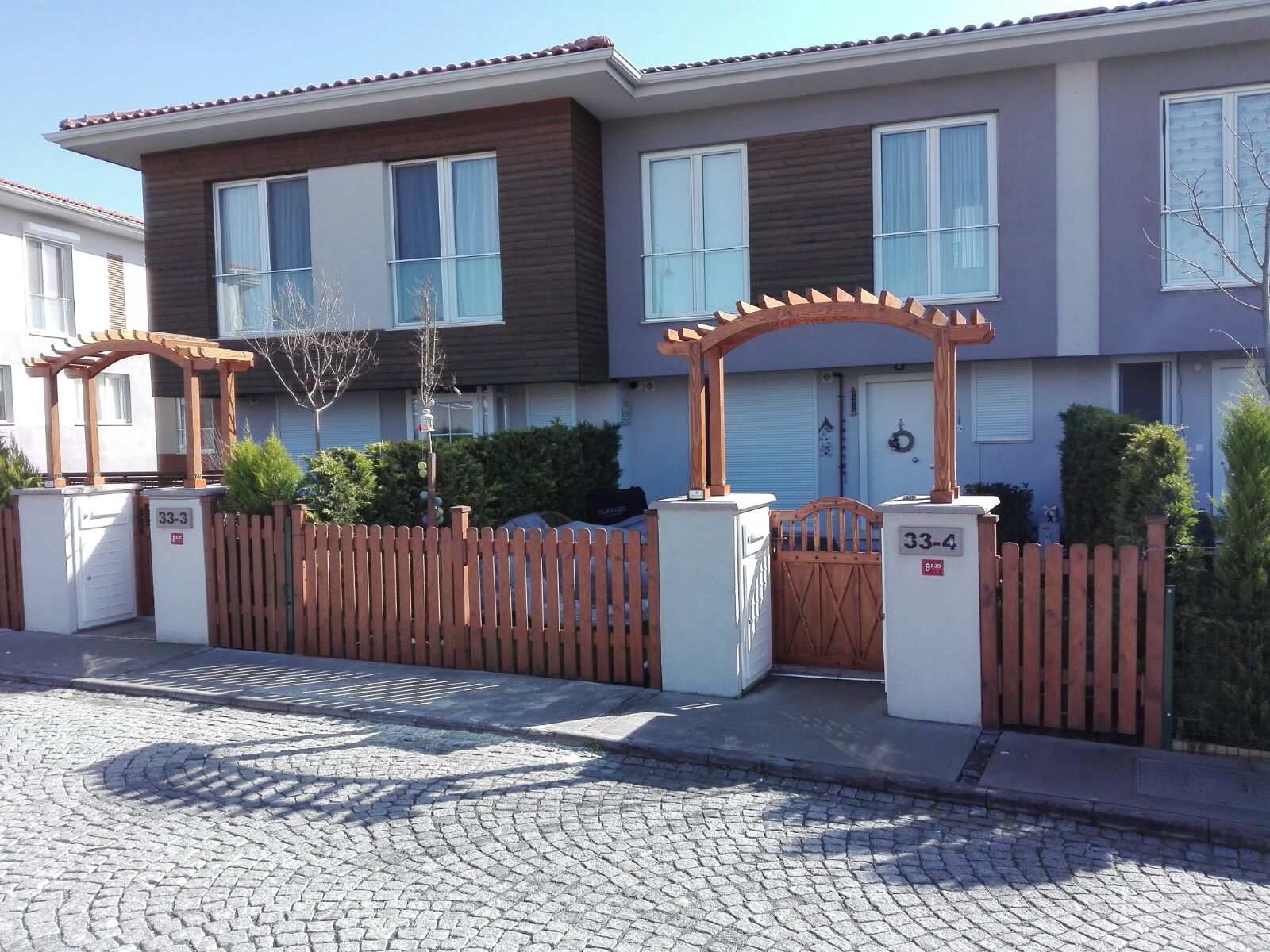 Ahşap Giriş Kemeri