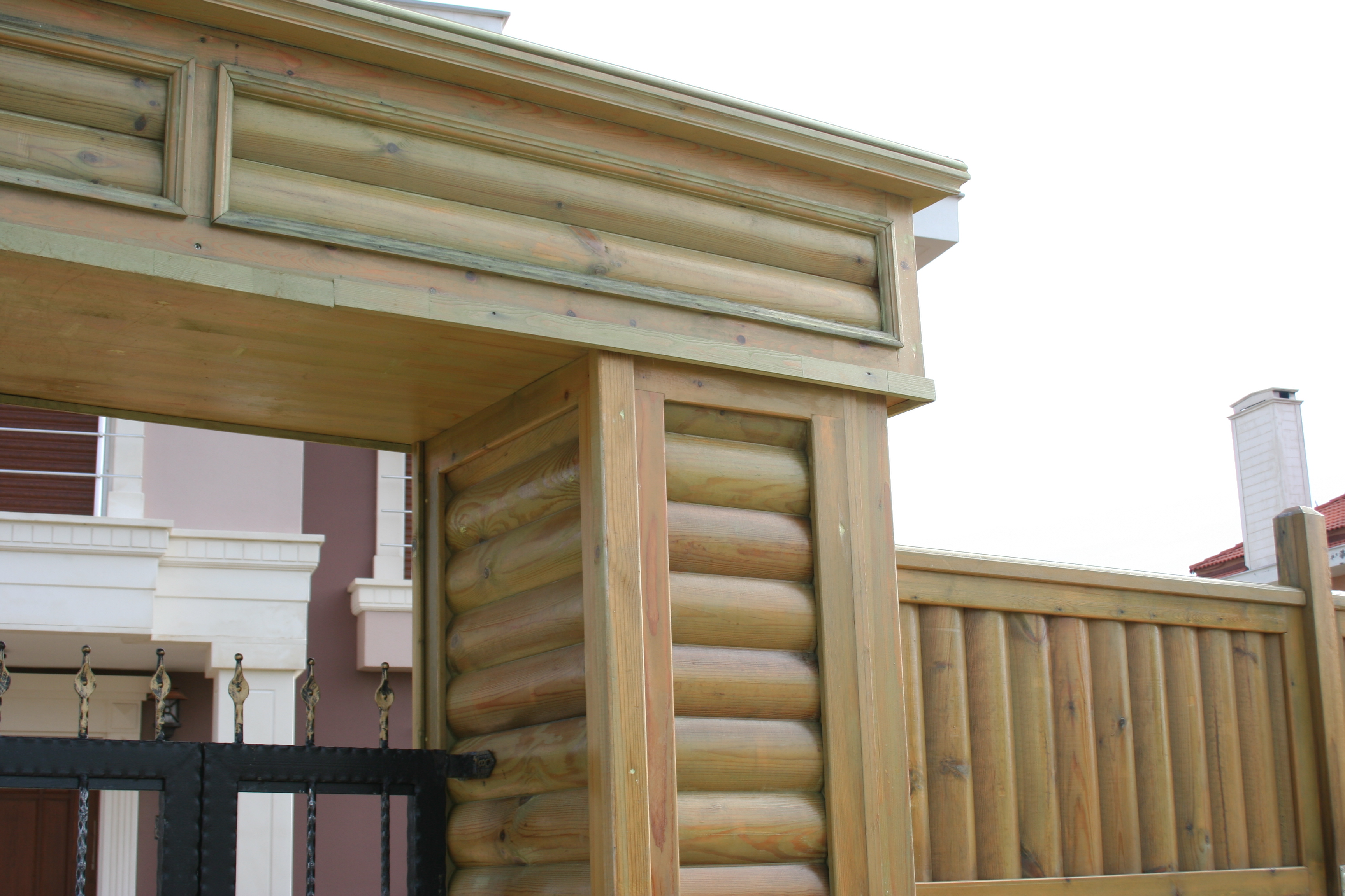 Ahşap Giriş Kemeri