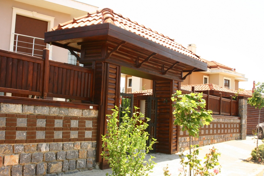 Ahşap Giriş Kemeri